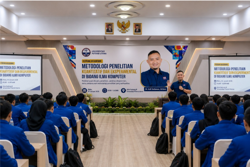 Forum Akademik : Metodologi Penelitian Kuantitatif dan Eksperimental di Bidang Ilmu Komputer