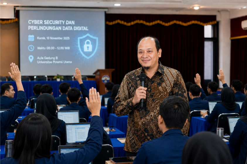 Diskusi Ilmiah: Cyber Security dan Perlindungan Data Digital